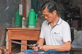 手工制秤 打磨校准图片