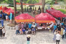 支部搭台 全员开“卖” 凝聚共识 服务群众—记“广场服务助扶贫”陈李济党团日活动图片