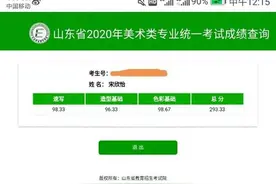 喜报！济钢高中宋欣怡同学摘得山东省美术联考状元图片