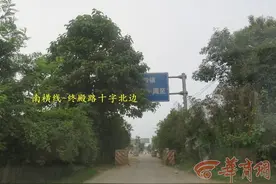 西安安哑路与终殿路十字路牌被树枝遮挡？现已修剪可安心通行图片