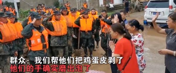 这不是一针一线，这是西瓜！这是我们老百姓的心意……