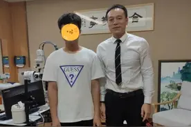 特殊的眼病 天生即近视，400度时已相当于高度近视图片