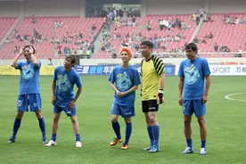 范志毅：鹿晗是演艺圈踢球踢得最好的，没有之一图片