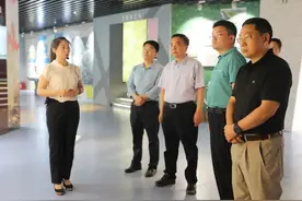 西北大学经管学院领导到高新区调研图片