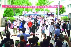 兰州市2020年中考开考！语文题量较大，物理阅读量加大图片