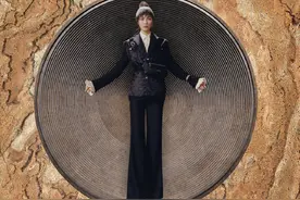 李宇春独特的艺术风格 循环往复的漩涡图片