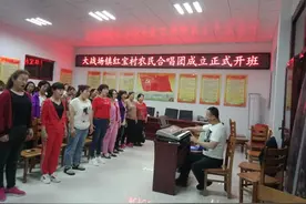农民合唱团：唱出全面小康最美和声——宁夏中宁县大战场镇红宝村农民合唱团组团记图片