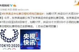 东京奥运会比赛日程和场地敲定，将于2021年7月23日至8月8日举行图片