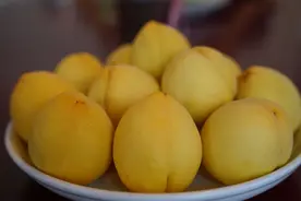 青椒炒黄桃，炎陵人真会吃图片