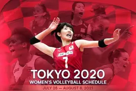 东京奥运女排赛程 公布图片