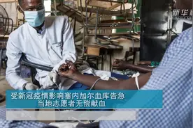 受新冠疫情影响塞内加尔血库告急 当地志愿者无偿献血视频封面