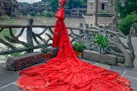 7月26日，凤凰古城景区邀请你见证翠翠的“水上婚礼”图片