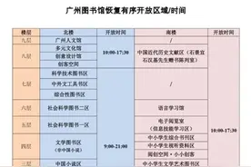 预约进馆人数调整为8000人，广州图书馆扩大开放图片