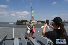 纽约进入解封新阶段 自由岛重新开放图片