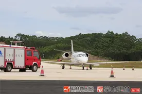 玉林福绵机场进行导航设备监视飞行校验！即将迎来行业总验收图片