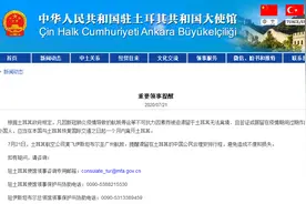 土耳其航空复航广州航线！中国驻土耳其使馆发布领事提醒：滞留人员需在一个月内离境图片