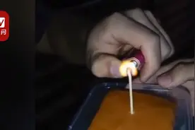 19岁消防员前线过生日对棉签许愿：洪水早退 大家平安图片