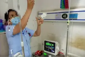 陕西一老人医院输液后去世，卫健局：涉事护士有错已停班图片