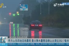 山东四市迎来暴雨，最大降水量地区积水一米多，多部门紧急排险视频封面