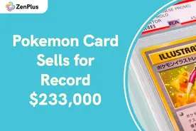 《精灵宝可梦》稀有卡片被收藏家以23万美元竞得图片