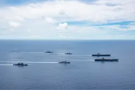 美军连续进入南海，专家：中美擦枪走火可能性增加图片