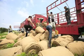 中铁四局：抗洪物资送一线图片