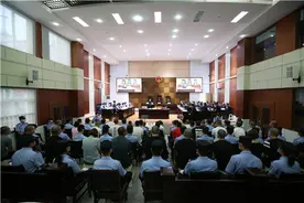 全国扫黑办挂牌督办的刘明等人涉黑案一审宣判图片