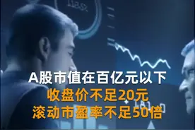 中国财富报道|低估值的袖珍股名单来了！仅34只太稀缺视频封面