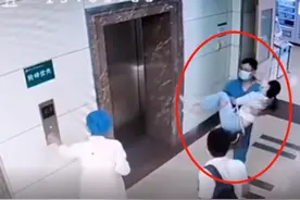 医生抱患者去急救 一分钟跑5层楼：情况紧急，没多想图片