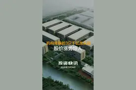  机构青睐的3只千亿龙头股 股价涨势惊人视频封面