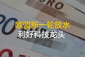  欧盟新一轮放水 利好科技龙头视频封面