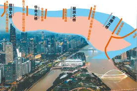 珠江两岸要建8条过江隧道图片
