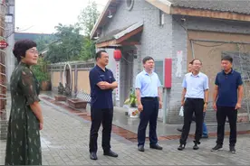 周口市司法局局长孔德高到太康县调研指导“七五”普法工作图片