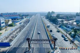 洛吉项目东西主线顺利通车图片