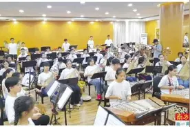 学习和音乐两不误 这所高中艺术团队不简单图片