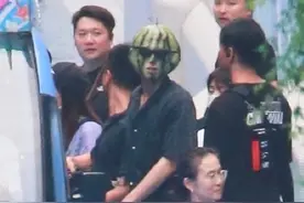 《元气满满》有毒！王鹤棣西瓜人路透搞笑逼真图片