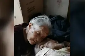 104秒｜临沂100岁奶奶贴脸陪伴98岁爷爷感动亿万网友 孙女：老人已迷恋上直播图片