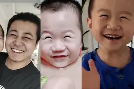 好可爱！萌娃天生月牙形笑眼极具感染力，网友：眼睛像一对小括号视频封面