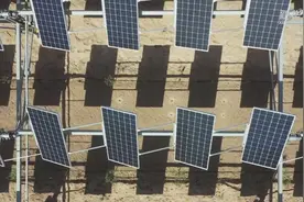 宁夏：光伏板下种枸杞 昔日荒滩披绿衣视频封面