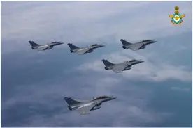 首批5架“阵风”战斗机刚刚到货，有些印度人和印媒就开始“飘”了图片