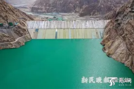 莎车县的阿尔塔什水利枢纽工程：根治叶尔羌河千年水患的“新疆三峡”图片