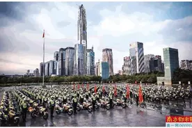 “最强大脑+最快双腿”深圳交警铁骑成长记图片