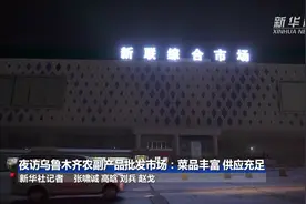 夜访乌鲁木齐农副产品批发市场：菜品丰富 供应充足视频封面
