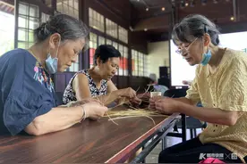 这个曾出口东南亚的“杭州小花篮”，你还会编吗？图片