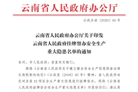 云南省政府挂牌督办3家重大火灾隐患单位！昆明荷塘月色小区上榜图片