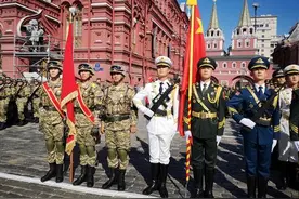 出场即震撼！中国方队如何在疫情下完成红场阅兵？图片