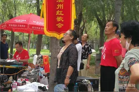 新立河畔传出嘹亮军歌，滨州红歌会弘扬主旋律图片