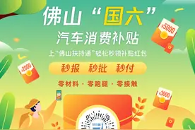 佛山购车补贴实现“秒报秒批秒付”，小程序在线申领千元图片