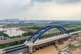国内首例高速铁路改建工程现浇梁施工顺利完成图片