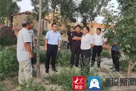 惠民县文化和旅游局局长马志忠到何坊街道调研红色文化图片